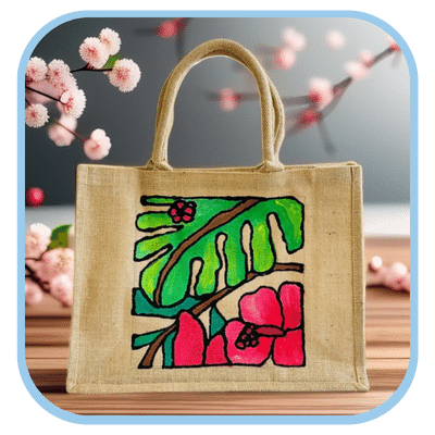 Crafting Eco Jute Bag